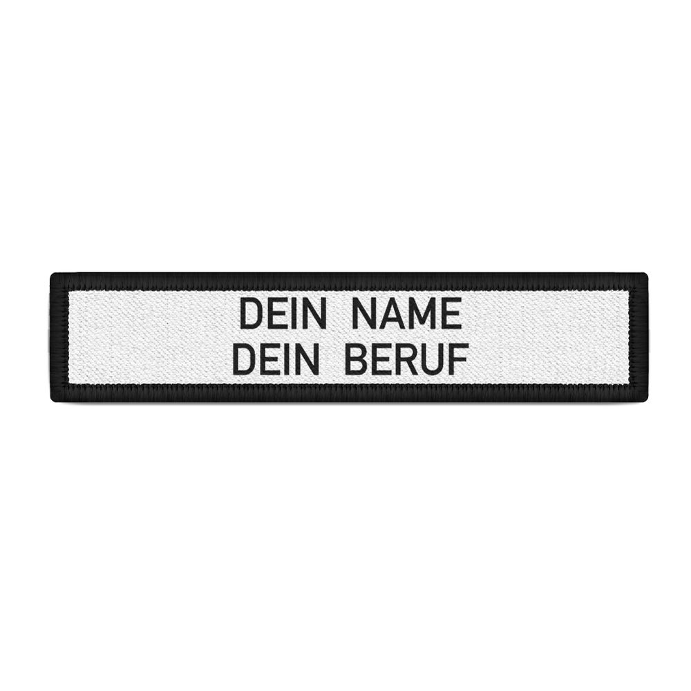 Namenschild Dein Name und Beruf Rettungsdienst Altenpflege Pflegerin #33463