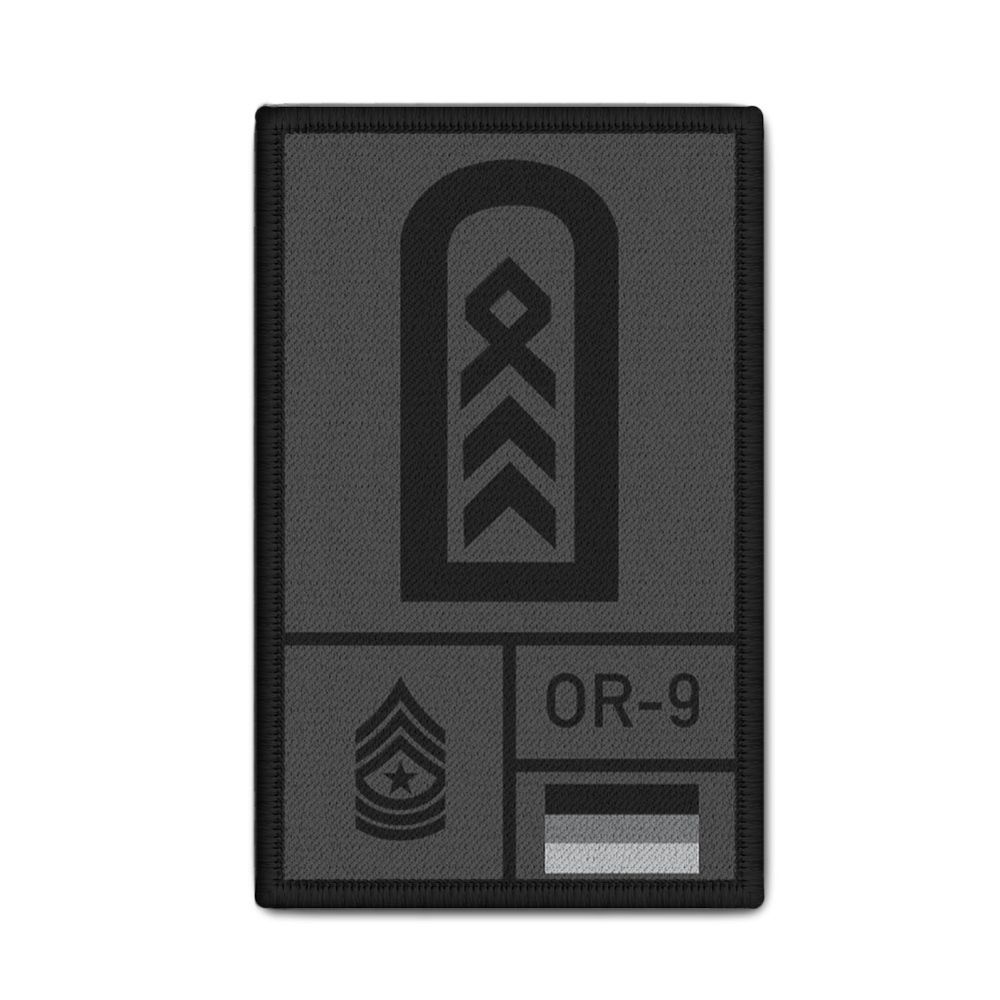 Rank Patch Bundeswehr Heer Luftwaffe Marine Grau #BW-Patch
