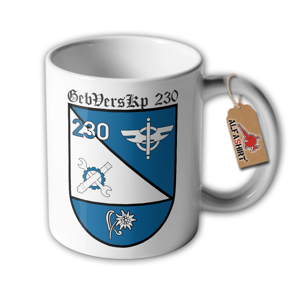 Tasse GebVersKp 230 General Konrad Artillerie Kaserne Bad Reichenhall BW #33522