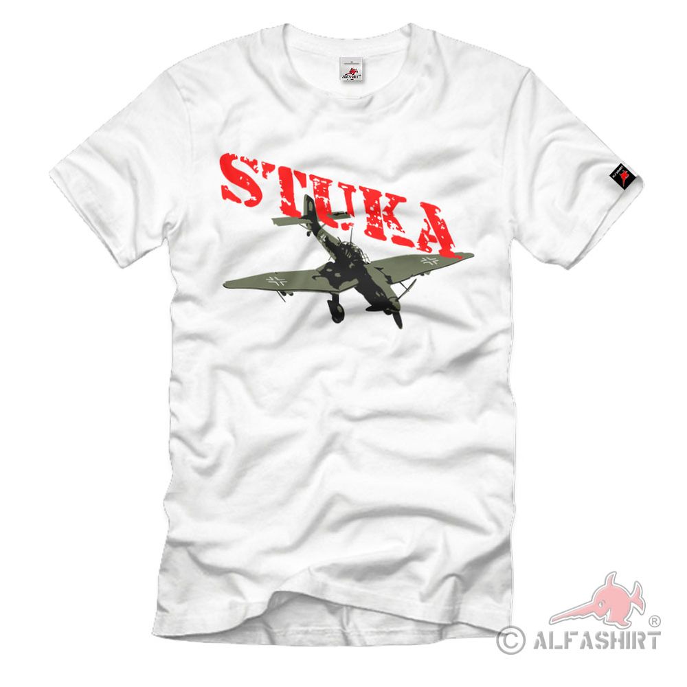 Stuka Sturzkampfbomber Flugzeug Jabo Luftwaffe Zwölfzylinder - T Shirt #59