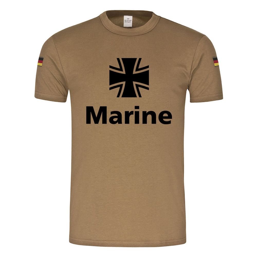 BW Tropen Marine Bundesmarine BW Bundeswehr Wappen Kreuz Tropenshirt  #23648