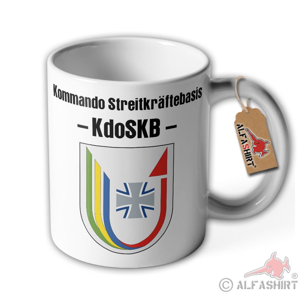 Kdo SKB Kommando Streitkräftebasis Wappen Bundeswehr Hardthöhe Tasse #36522