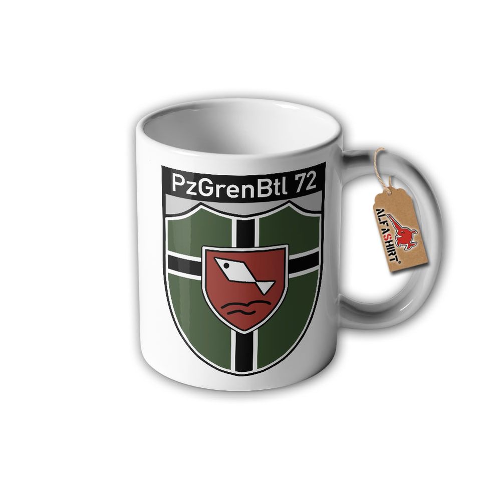 Tasse PzGrenBtl 72 Fischbeker Grenadiere Panzergrenadier Bundeswehr #31371