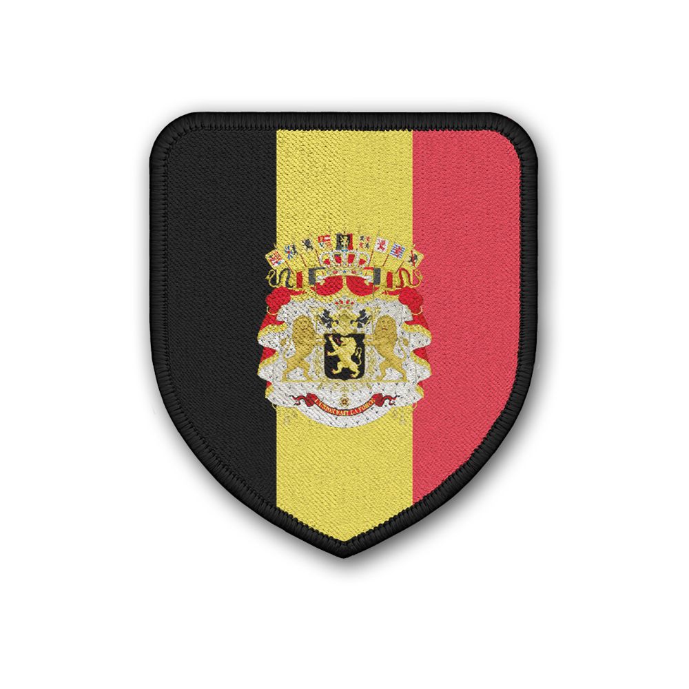 Patch Flag of Belgien Belgium Land Nation Flagge Sprache Landesflagge  #21358