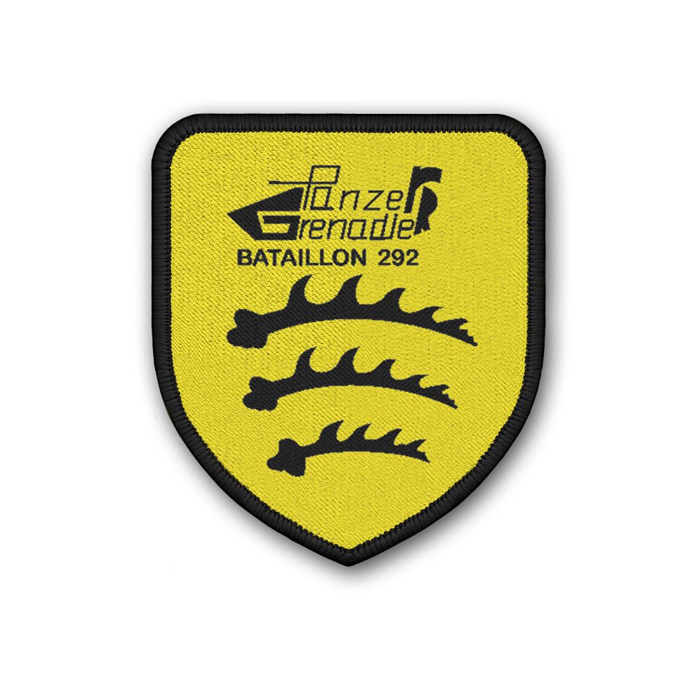 Patch PzGrenBtl 292 Panzergrenadierbataillon 292 Aufnäher BW Wappen #26131