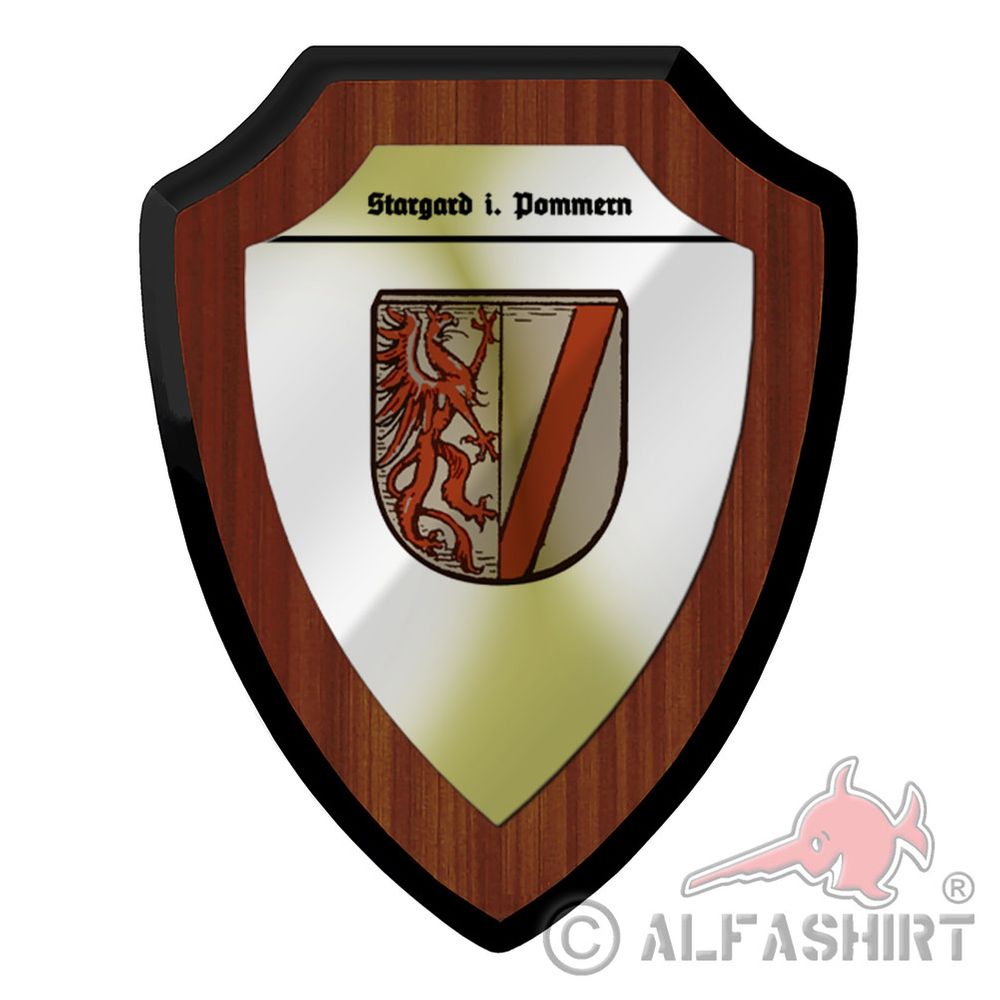 Wappenschild Stargard i. Pommern Polen Szczeciński Westpommern Powiat #43514
