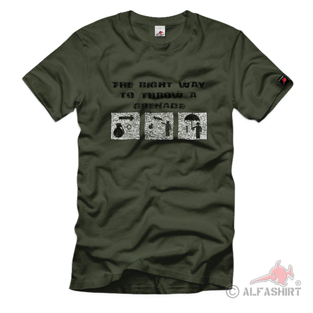 The right Way Beschreibung Fun Humor T-Shirt #148