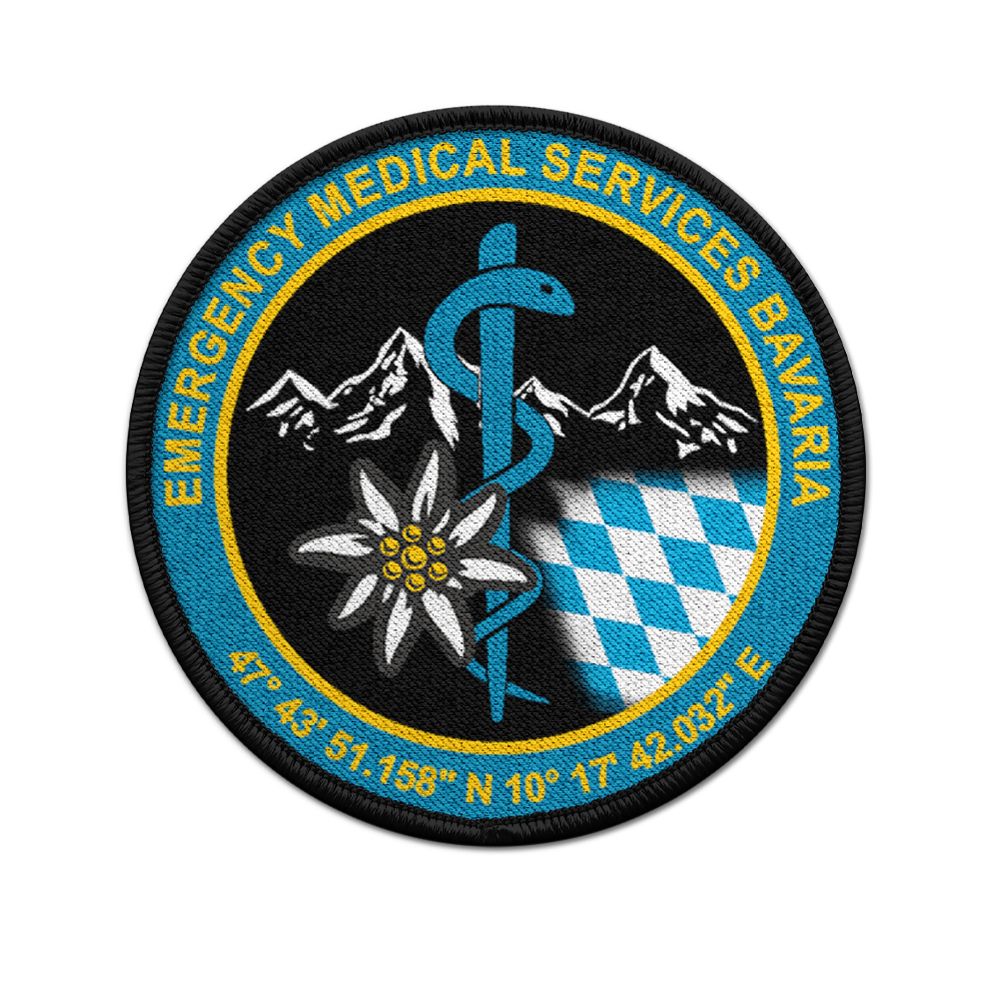 Patch EMSB Kempten - Rettungsdienst Allgäu Bayern Bavaria Sanitäter #36171