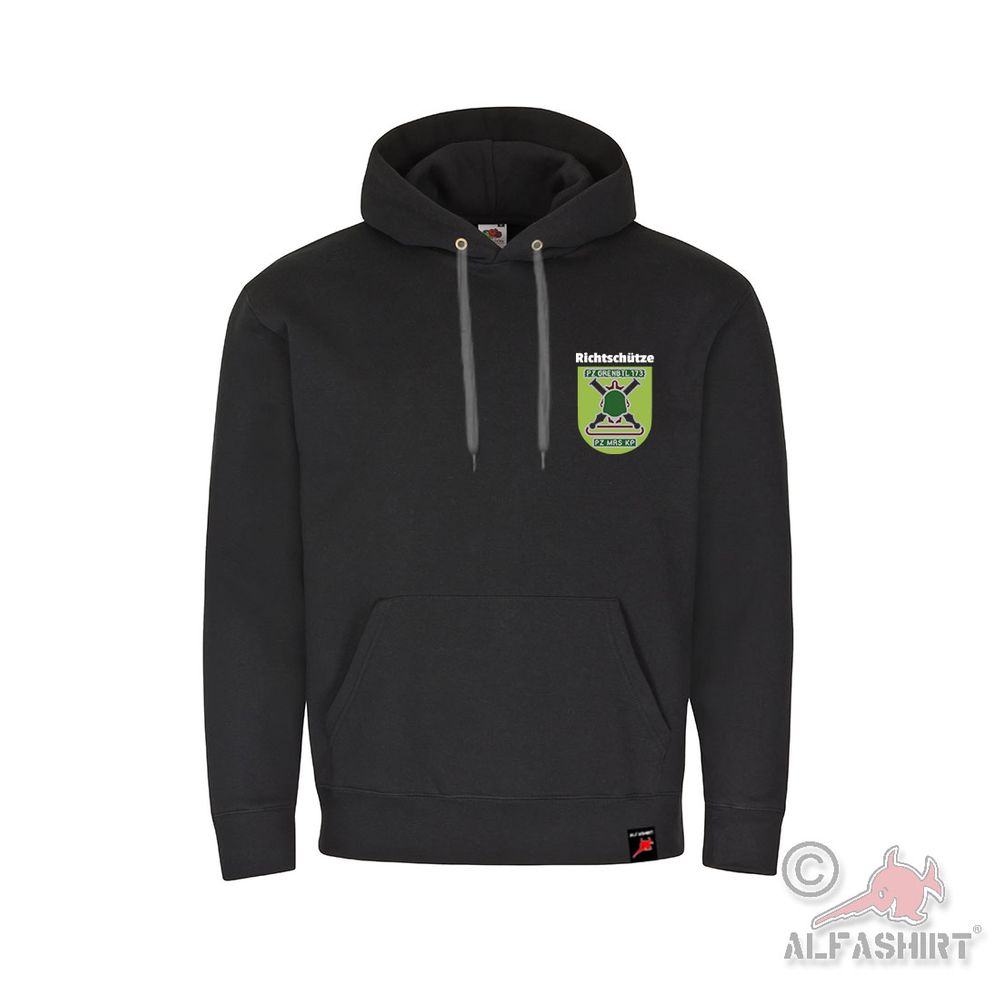 Hoodie PzGrenBtl 173 Tank Mortar Company Bundeswehr Badge #40980