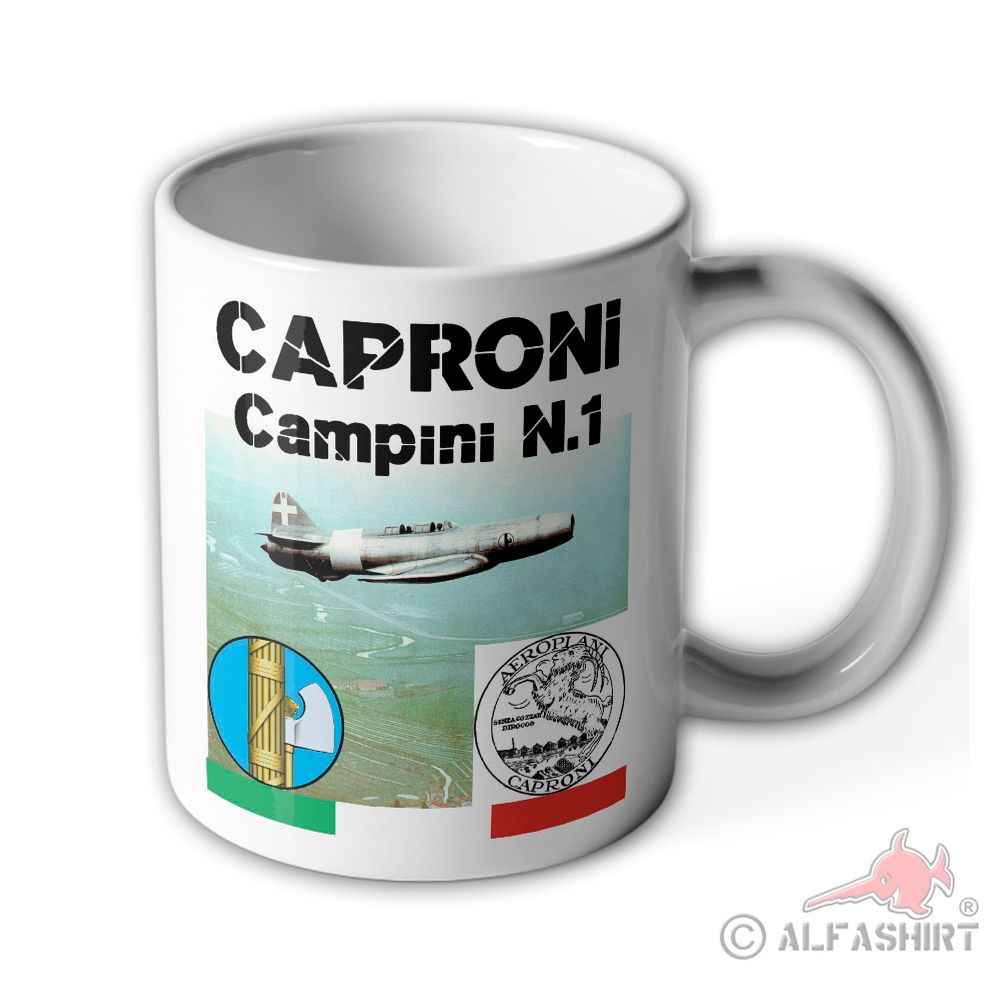 Tasse Caproni Campini N1 Italien Düsen Jet Flugzeug Regia Aeronautica #40572