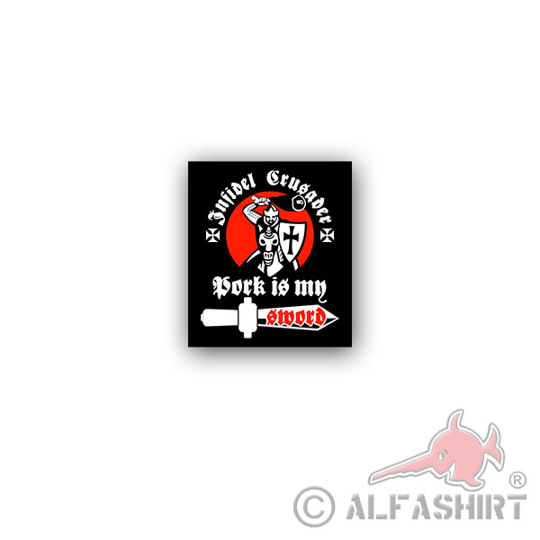 Sticker Panzerfaust Tank Fister Sherman Fisting Sherman 9x7cm A3072