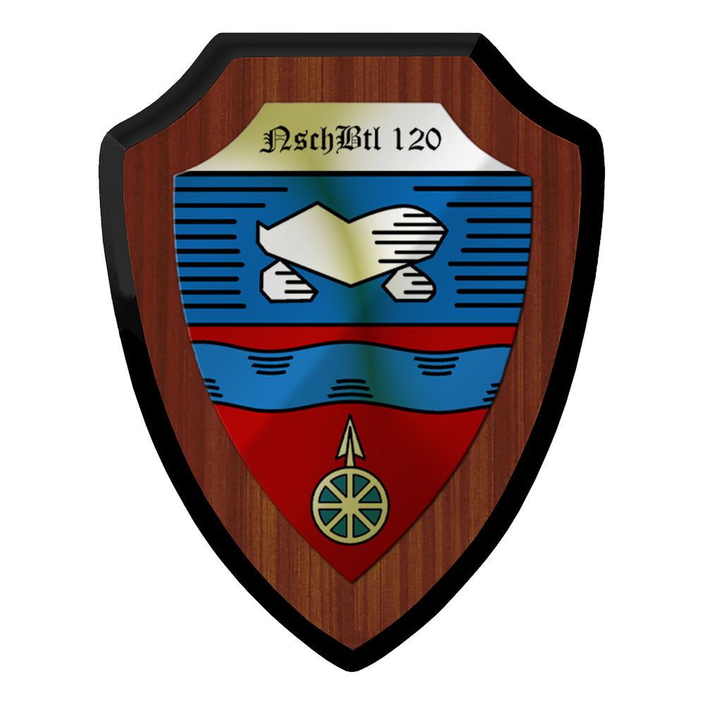 Wappenschild Nachschubbataillon Sonderwaffen NschBtl 120 Herr BW #47324