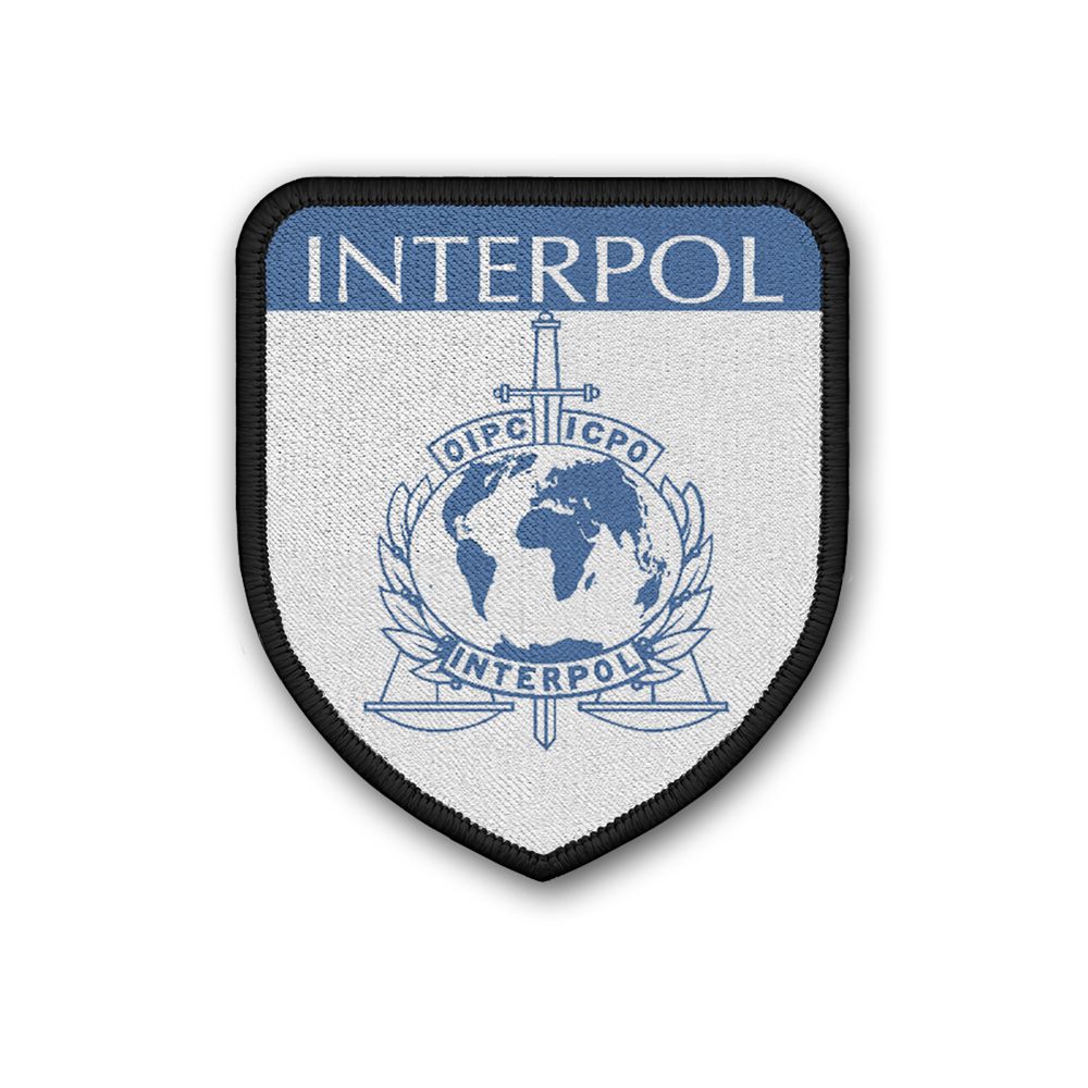 Patch Interpol International Criminal Police Organization ICPO # 31828