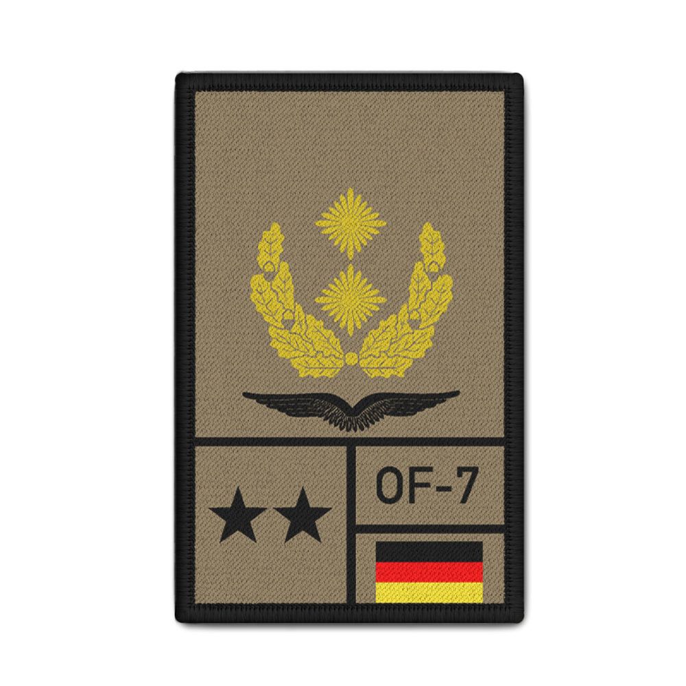 Rank Patch Bundeswehr Army Air Force  Sand