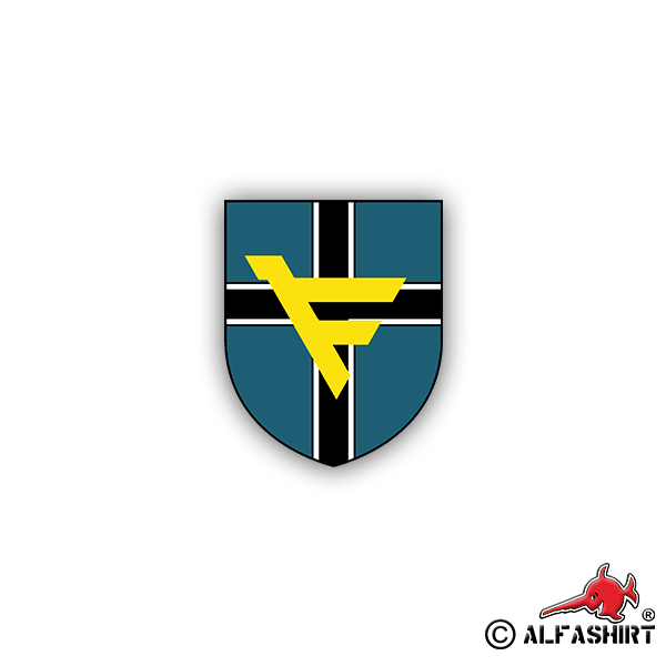 Sticker LwFüDstKdo Air Force Command Cologne Delusion 6x7cm A2078