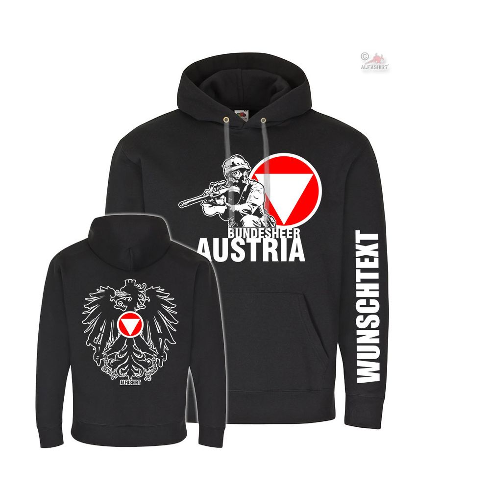 Hoodie Bundesheer Österreich Militär Republik Heer Bundeswehr Pullover#32019