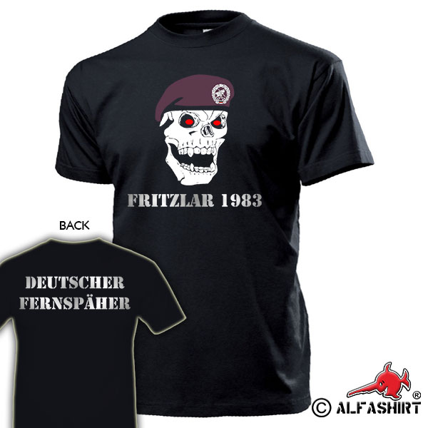 Deutscher Fernspäher Fritzlar 1983 Fernspäh Kompanie Einheit T Shirt #16997