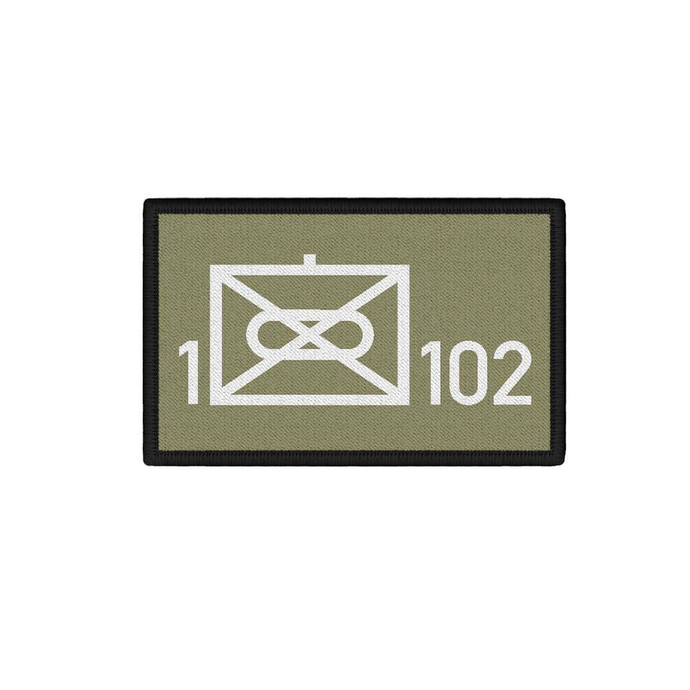 Patch 1 PzGrenBtl 102 Panzergrenadier Battalion Bayreuth Crest 9,8x6cm # 30456