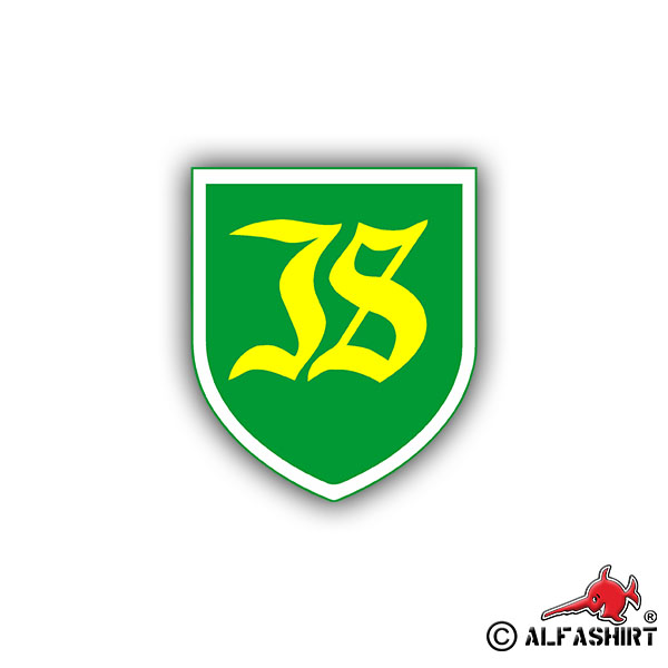 Sticker InfSchule Hammelburg German Army BW Army Infantry 7x6cm A768