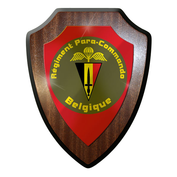 Heraldic shield / Wall shield / Crests - Régiment Para-Commando Brigade emblem # 10010