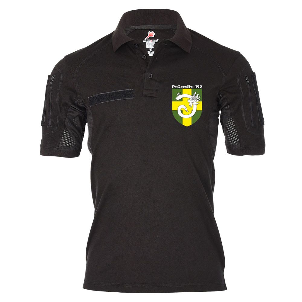 Tactical Poloshirt PzGrenBtl 192 Panzer Grenadier Battailon Wappen #22212