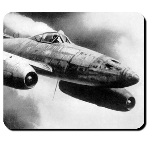 Me 262 Luftwaffe Düsenjet Jet Flugzeug Kampfflugzeug Krieg WK 2 - Mauspad #8284