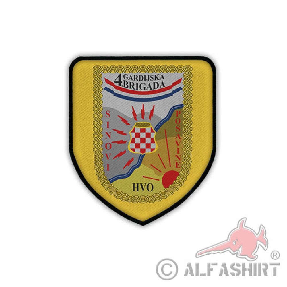Patch / Aufnäher 4 Garde Brigade Sinovi Posavine Spezialeinheit Kroatien #19248