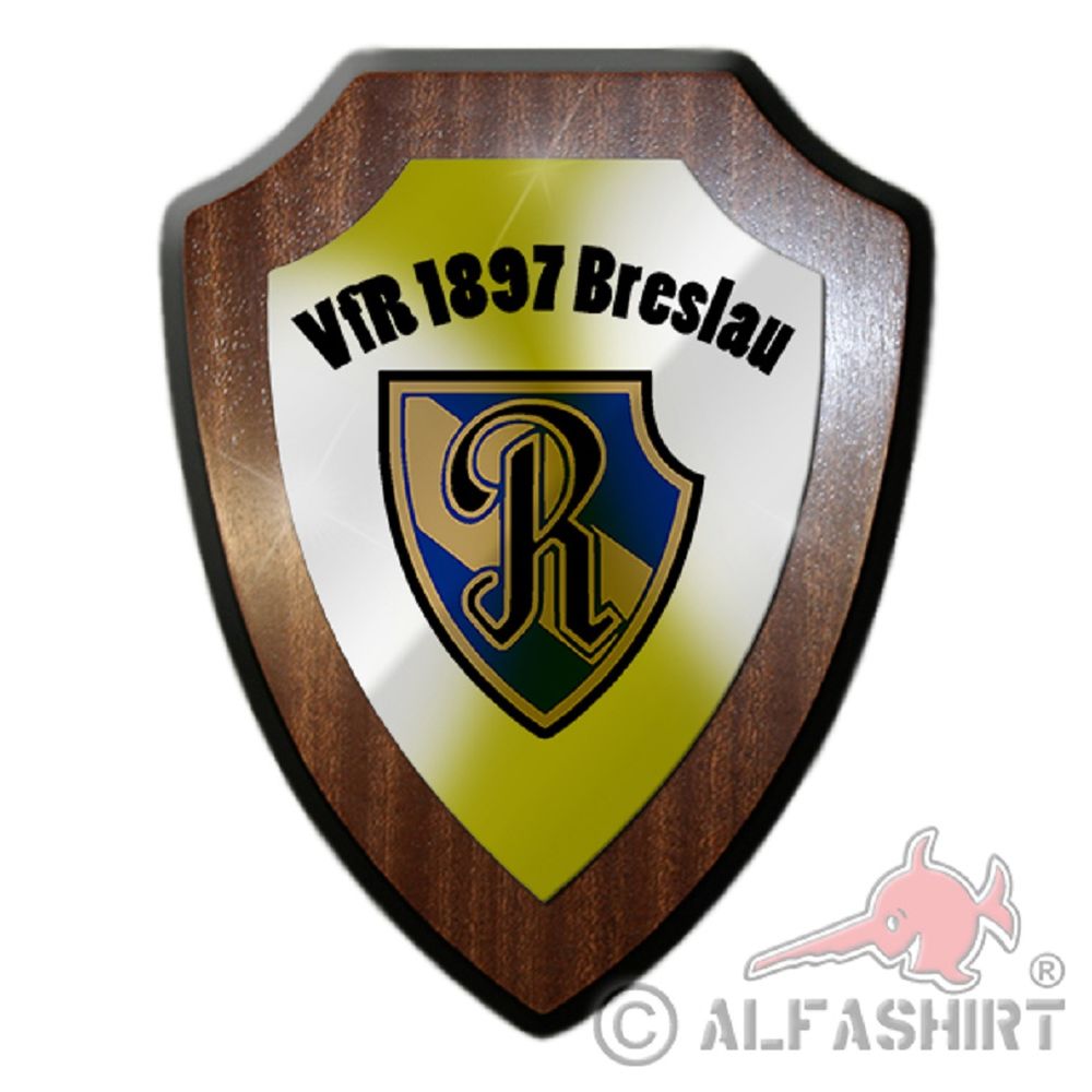Vfr 1897 Breslau Schlesien Verein Rasenspiel Fußball Liga Wappenschild #19818