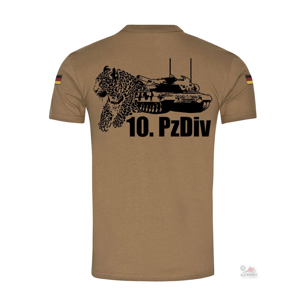 BW Tropen 10 Panzerdivision PzDiv Panzer Division Bundeswehr Abzeichen #24479