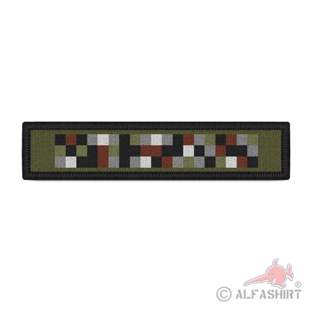 Pixel pixelated name badge Bundeswehr Olive #41543