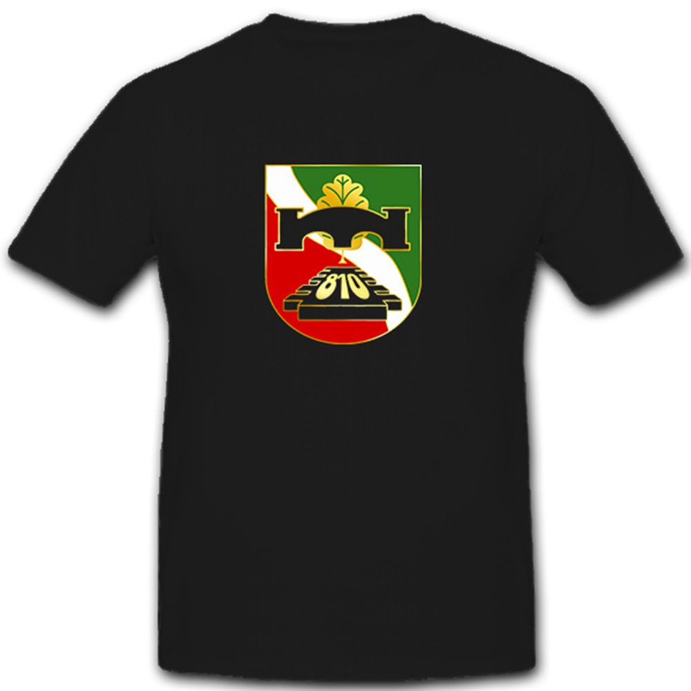 Pibtl 810 Bundeswehr Wappen Abzeichen Deutschland Militär - T Shirt #7658