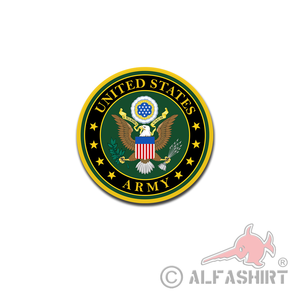 United States Army Wappen Logo Adler Amerika Liberty Heer 11cm A5255