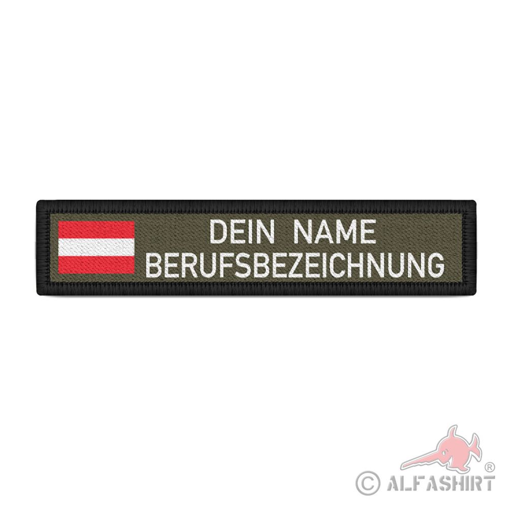 Name tag Austria Occupation Oliv Name Desired name Austria Uniform # 38638