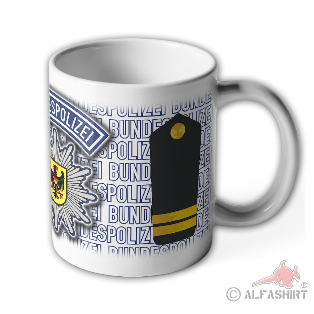 Polizeimeister Bundespolizei zu See BPOL PM Dienstgrad Küstenwache Tasse #27697