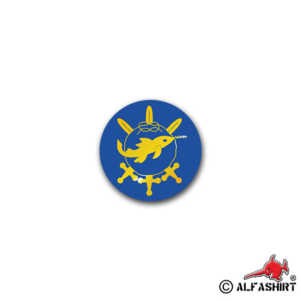 Small Combatant Combat Badge 4 Level 7x7cm A1486