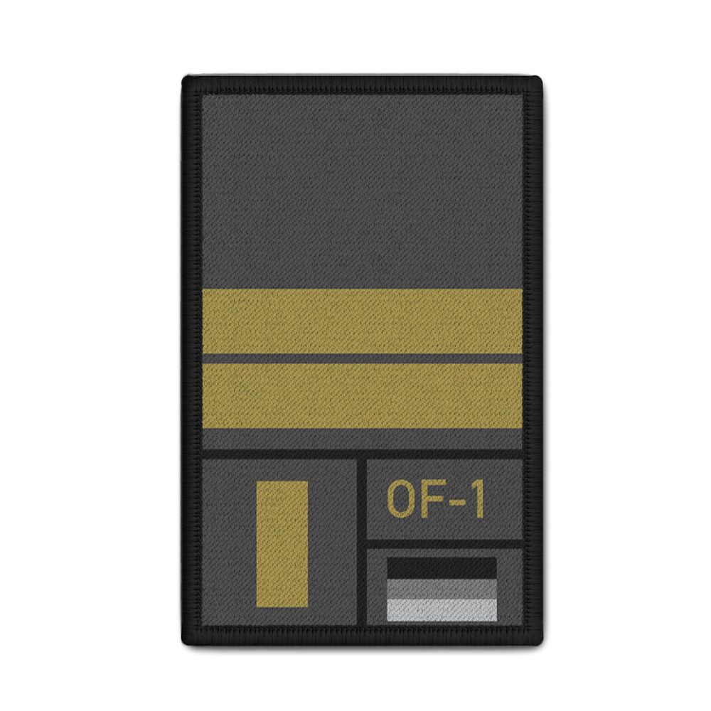 Rank Patch Bundeswehr Heer Luftwaffe Marine Grau #BW-Patch