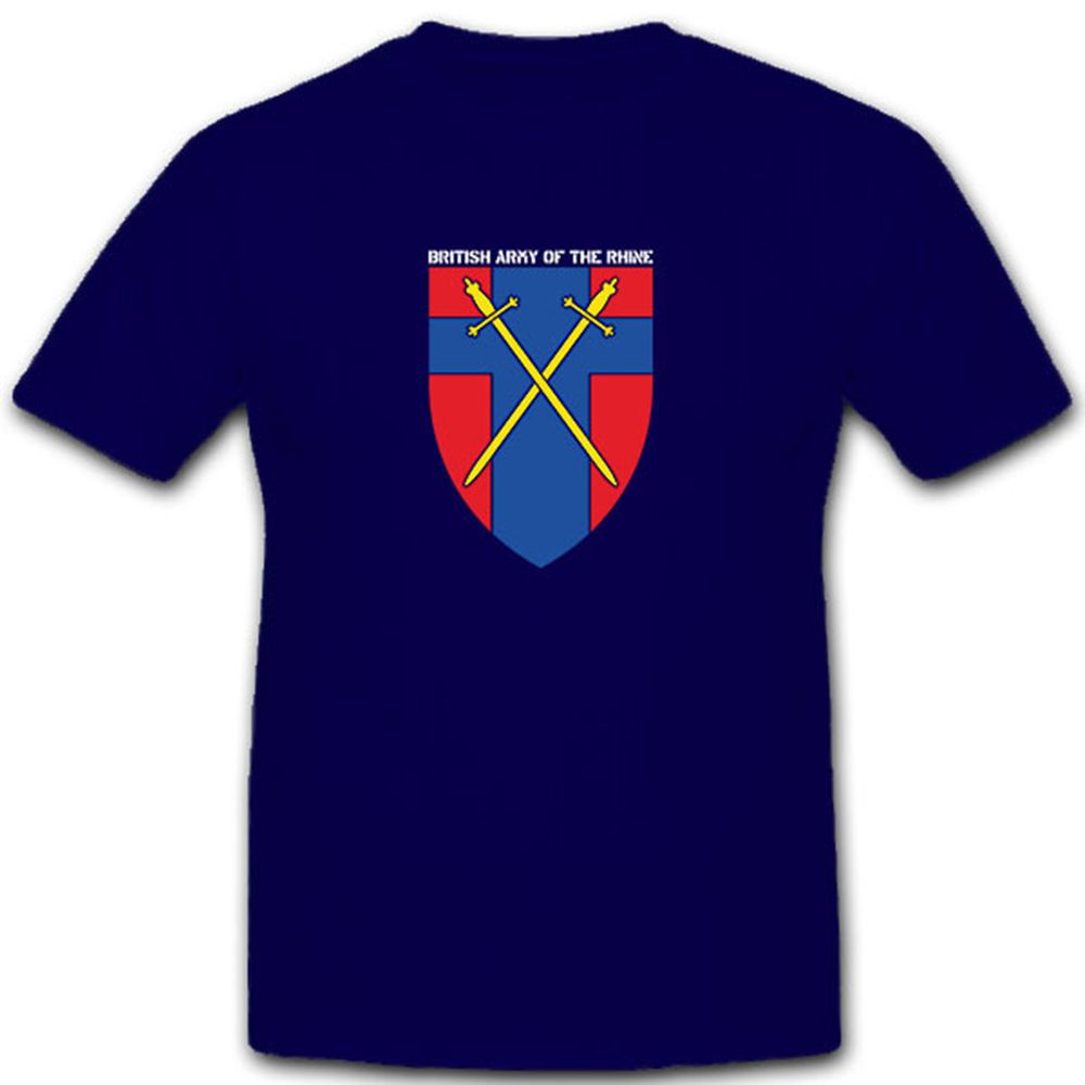British Army Of the Rhine BAOR Wappen Abzeichen - T Shirt #9093
