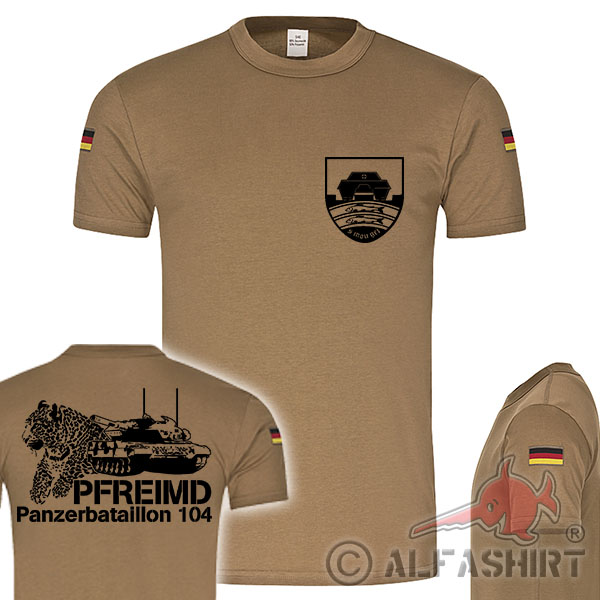 BW Troop Tank Battalion 104 PzBtl Pfreimd Leopard 2A6 Panzer Arms # 17835
