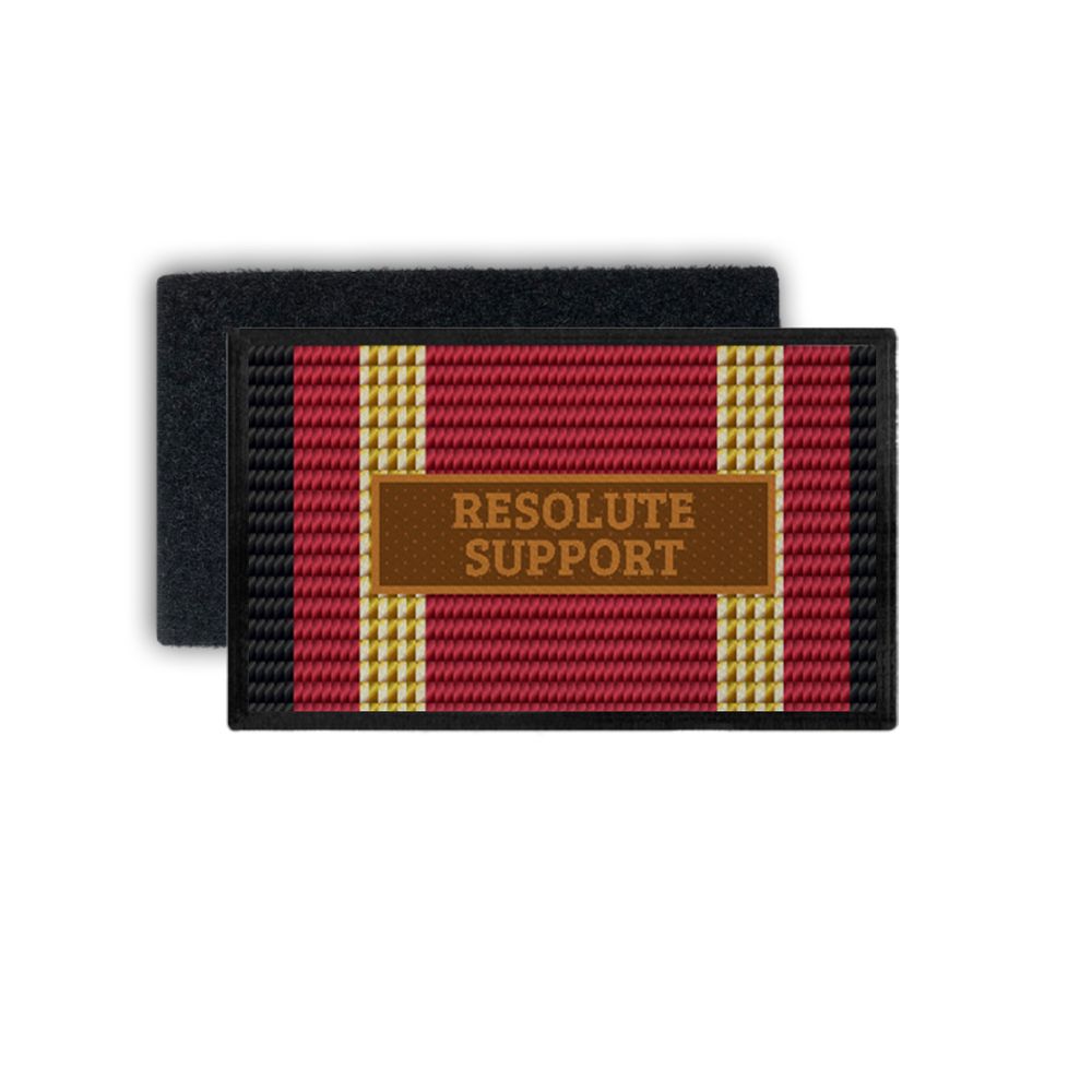 Einsatzbandschnallen RESOLUTE SUPPORT Patch ISAF Nachfolgemission BW  #33785