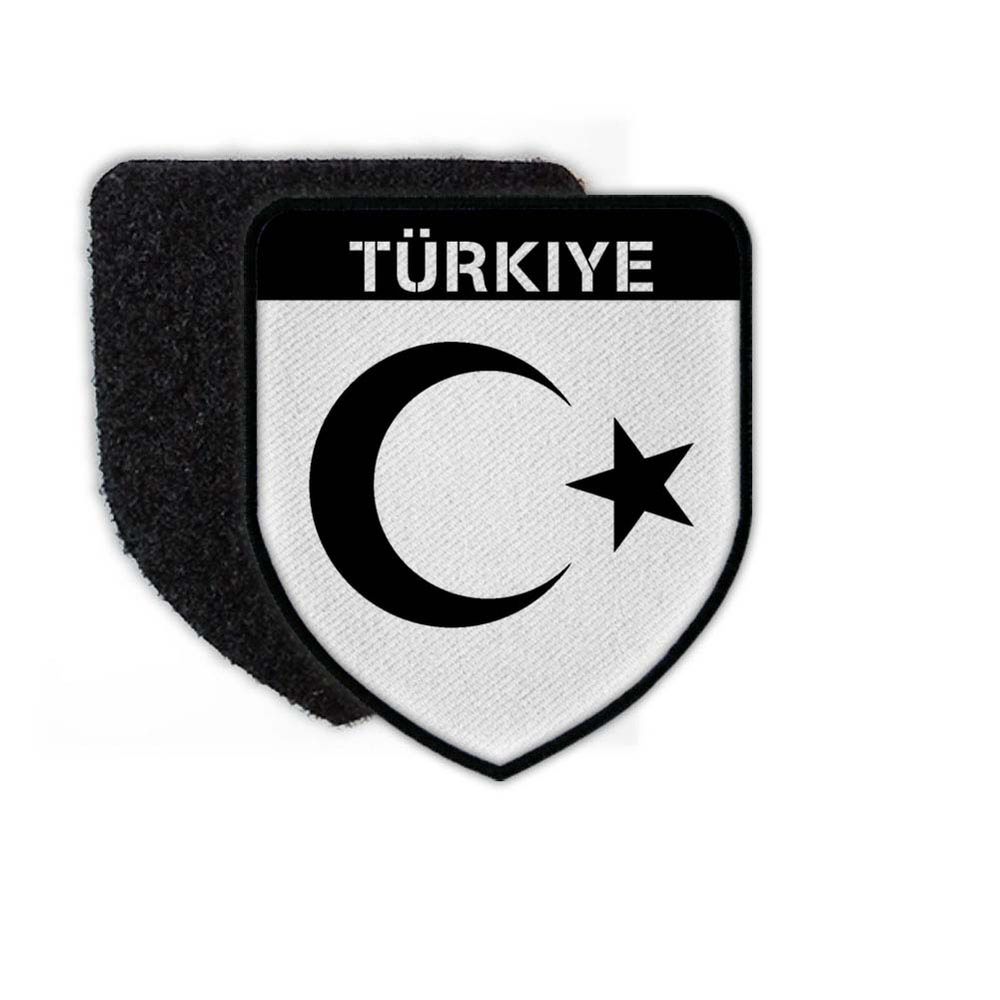 Patch Türkiye TYP3 Ankara Flagge Türkei Türk bayrağı Edrogan Militär #25182