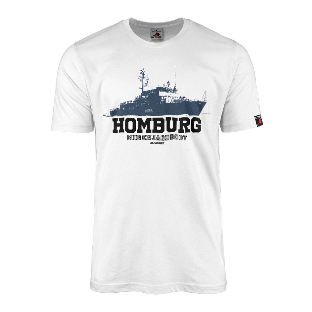 Minenjagdboot Homburg M1069 Marine Bundeswehr Crew T-Shirt #46332
