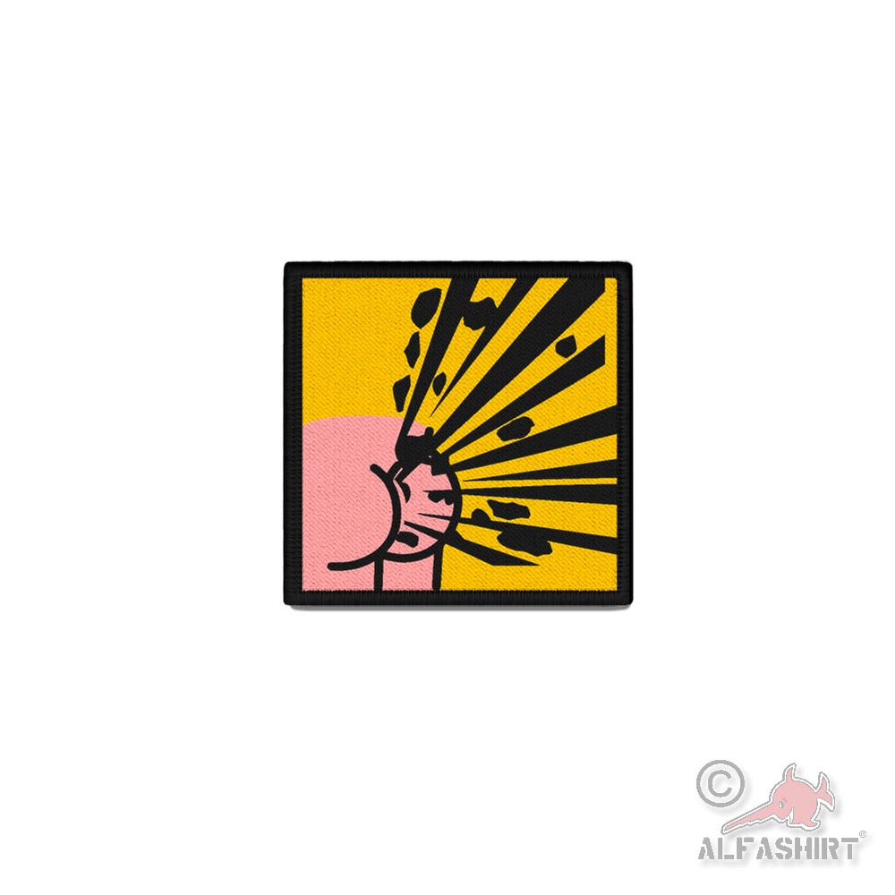 Patch Ass Explodes EOD Flatulence Fart Colleague Butt Patch 4x4cm #45841
