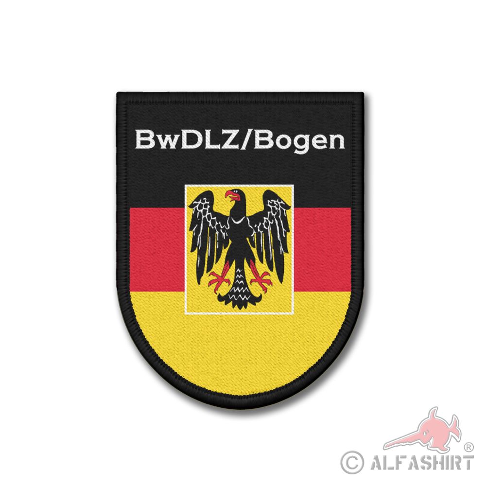 Patch BwDLZ bow coat of arms badge eagle Bundeswehr Velcro uniform # 38567