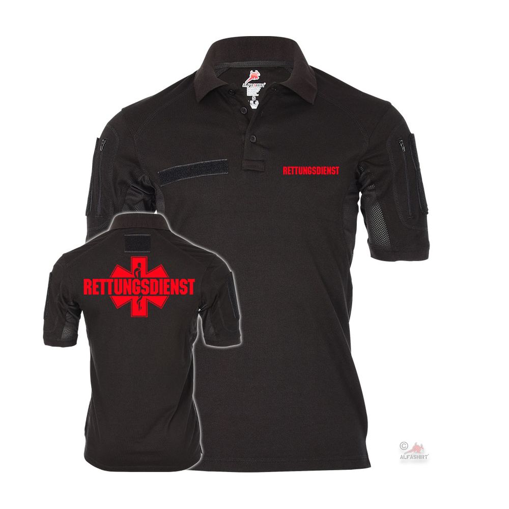 Tactical Poloshirt Rettungsdienst Sanitäter Arzt Notarzt Arzthelfer #31282