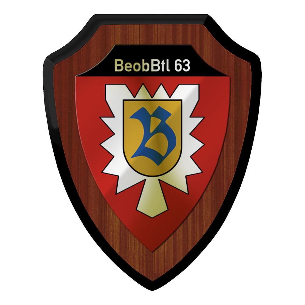 Coat of arms of the Observation Battalion 63, Itzehoe Nettle Leaf #47296