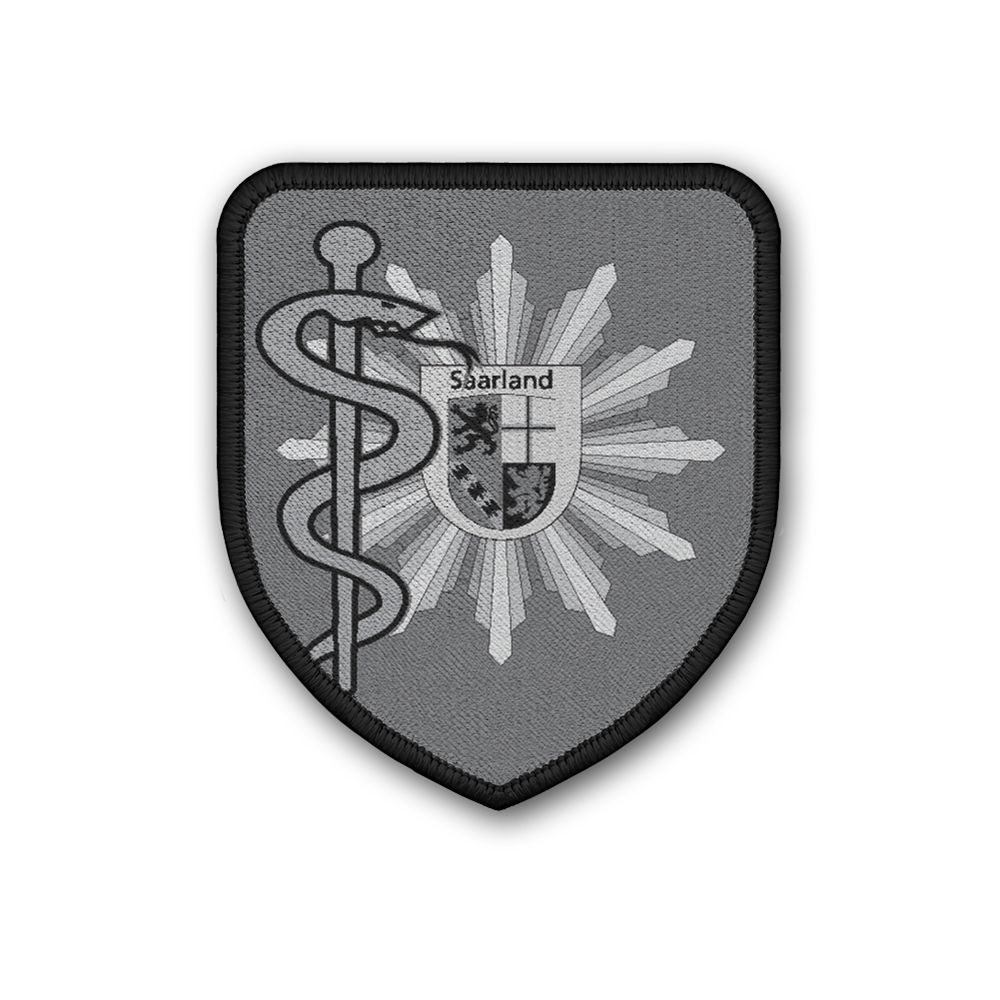 Patch police doctor Saarland Tarn police badge doctor doctor medic # 36222