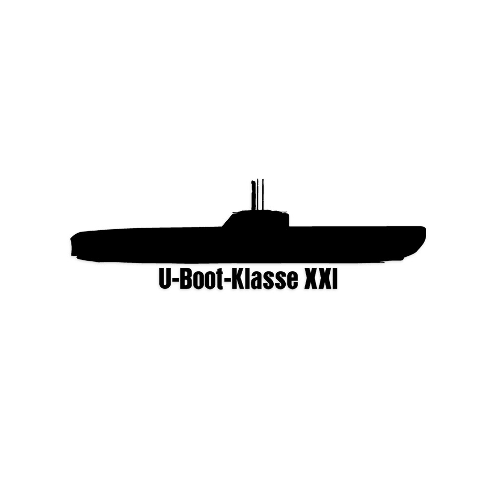 Wandtattoo U-Boot Klasse XXI Elektro-U-Boote Elektroboote U2511 #A6222