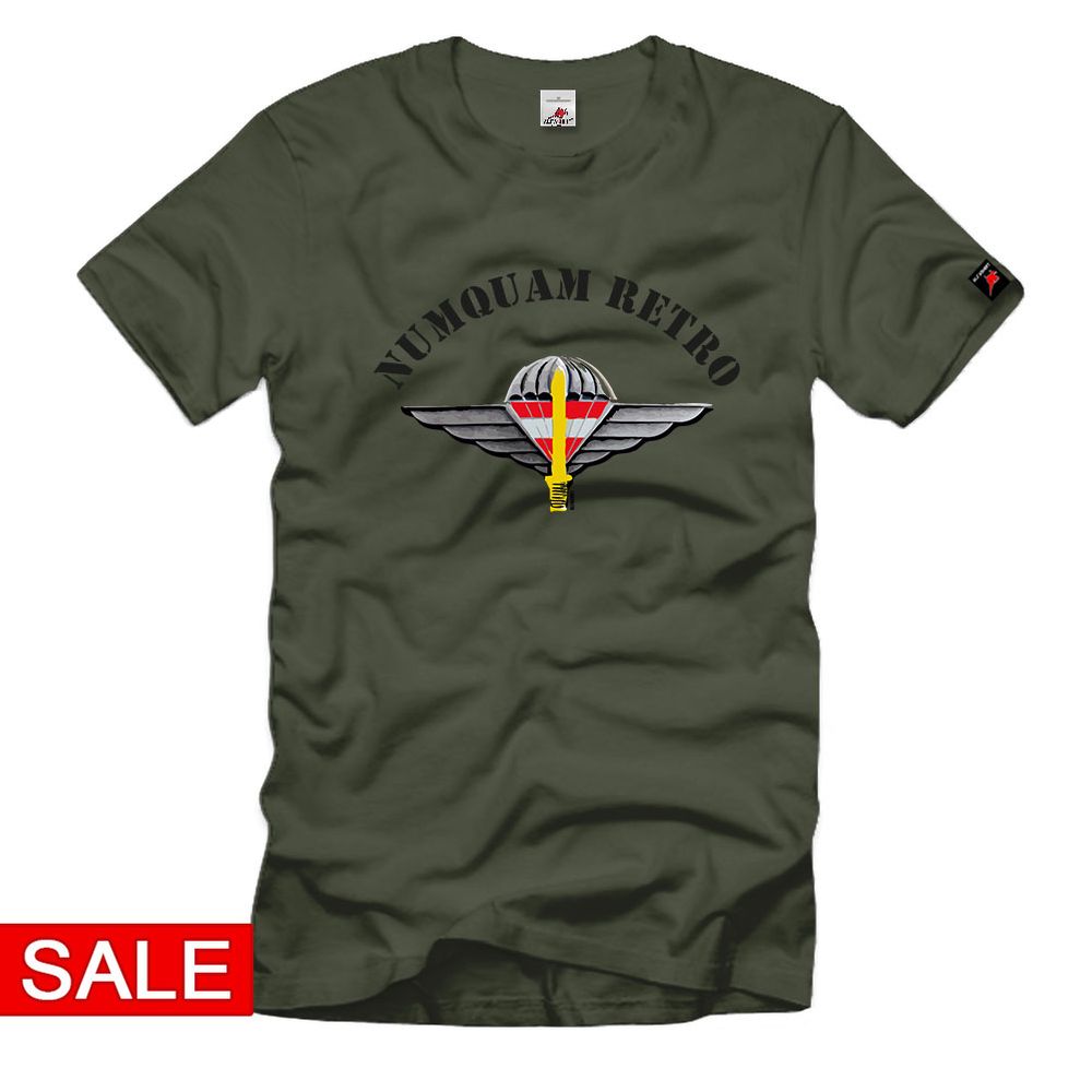 SALE Shirt Gr. XL - Numquam Retro Jagdkommando #R625
