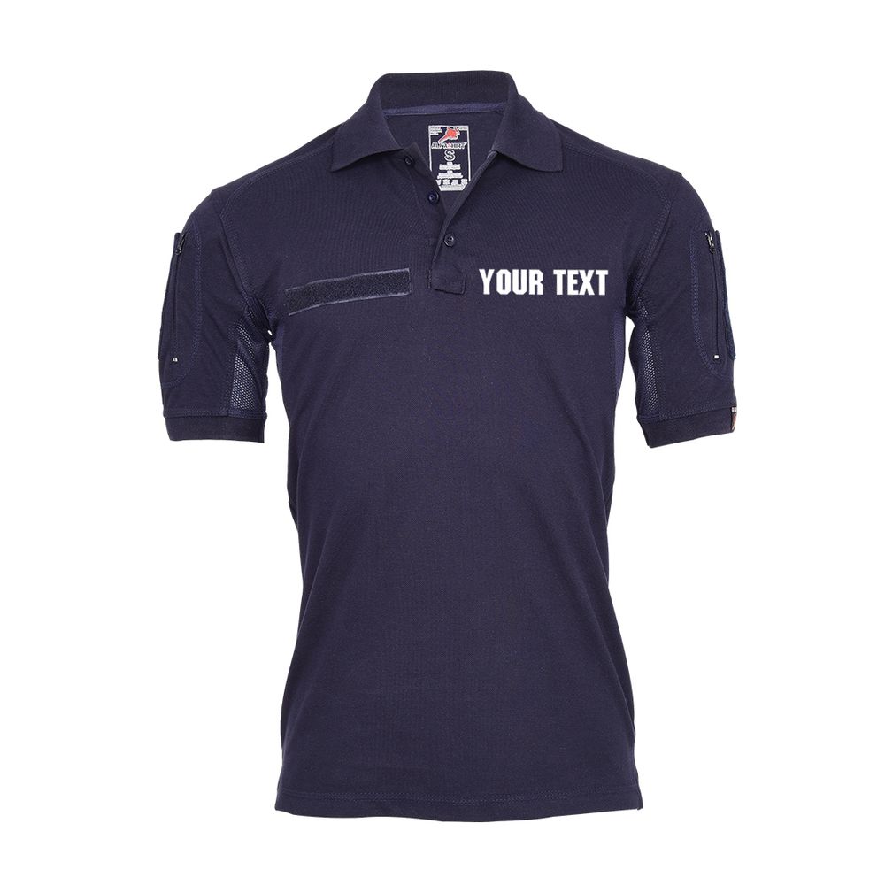 Your Text Tactical Polo personalized customized individual special unit #36503