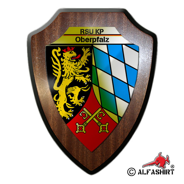 Heraldic shield - RSU Kp Oberpfalz Kompanie BW Reservist Regional security # 17134
